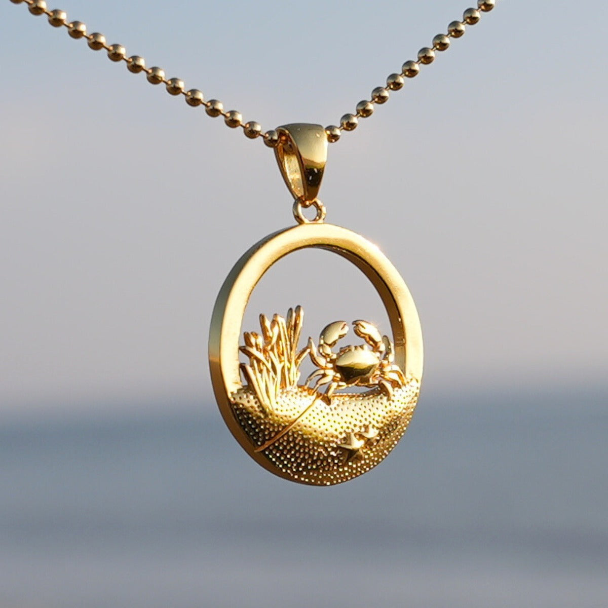 Krebs Rund / Düne - Gold