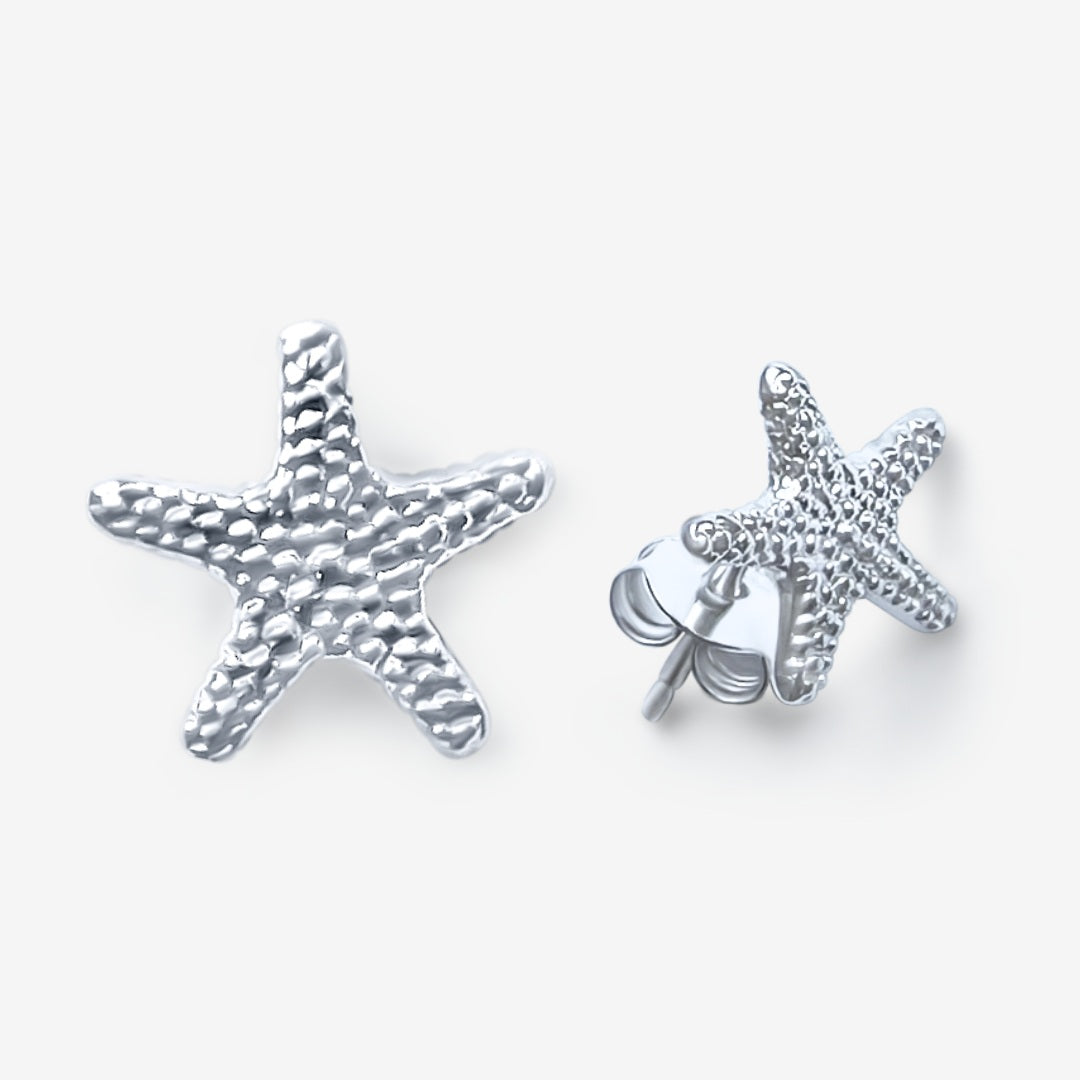 Ohrstecker "kleiner Seestern" - Silber