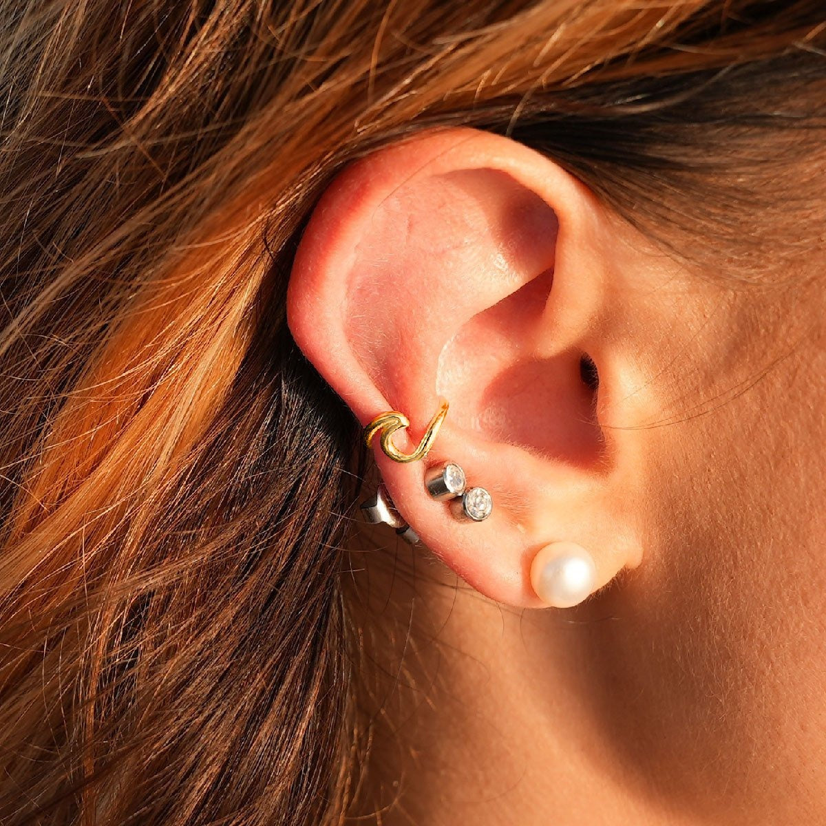 Earcuff Welle - Gold