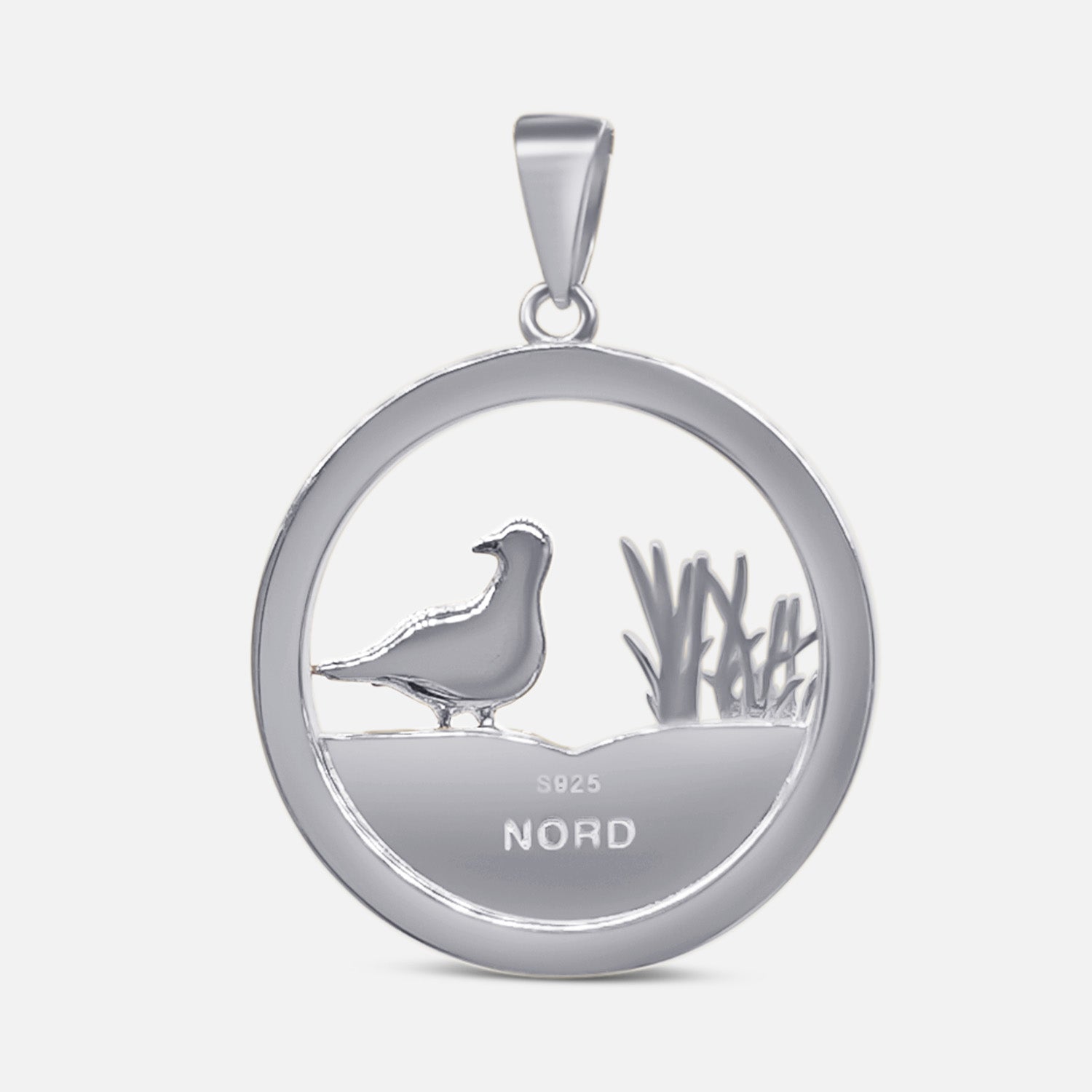 Möwe Rund / Düne - Silber