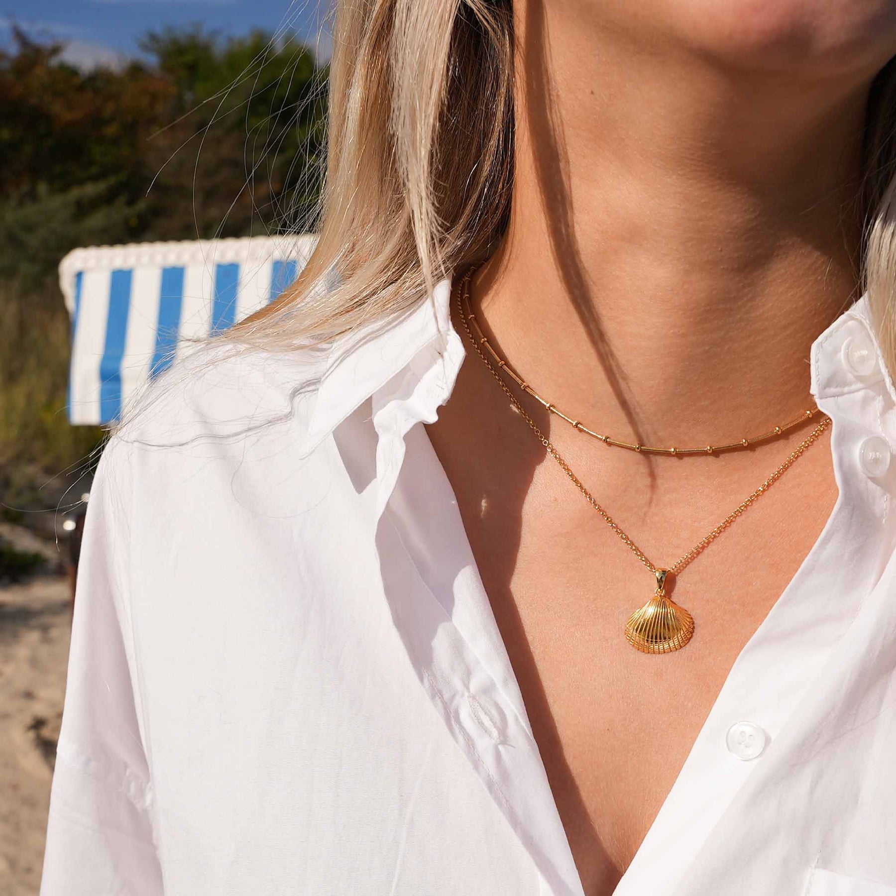 Herzmuschel M - Gold - Nordlust®