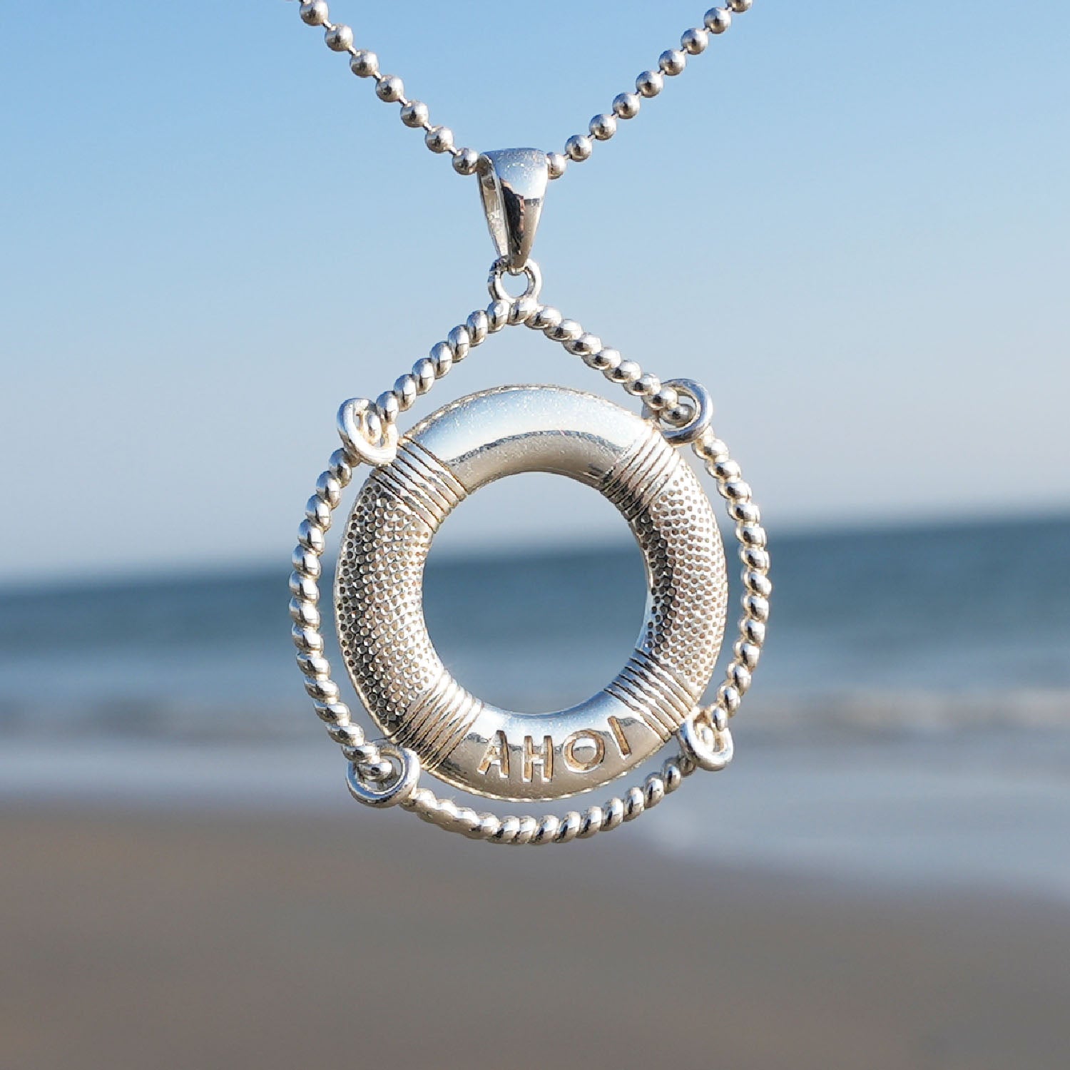 Rettungsring - Glück to Go - Silber - Nordlust®