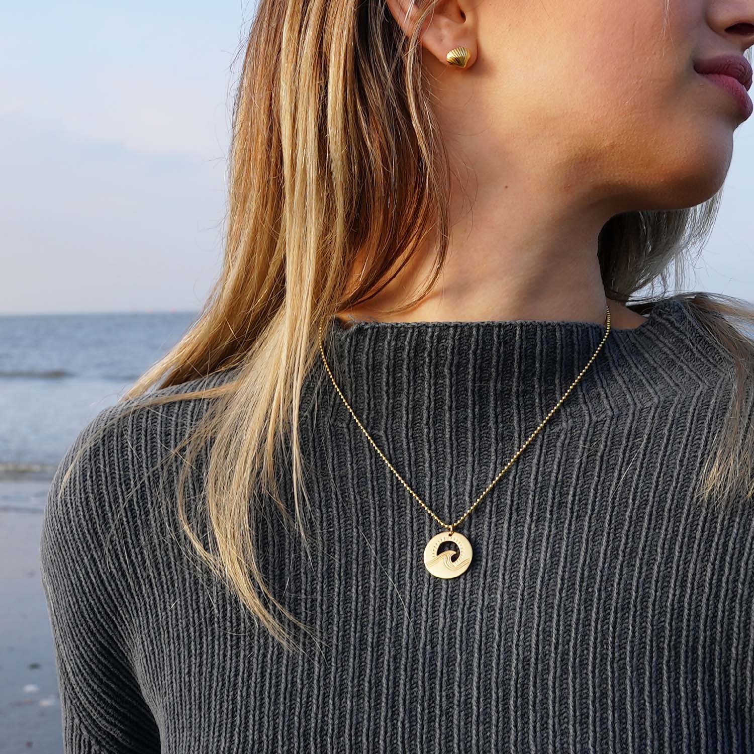 Welle Rund - Gold - Nordlust®