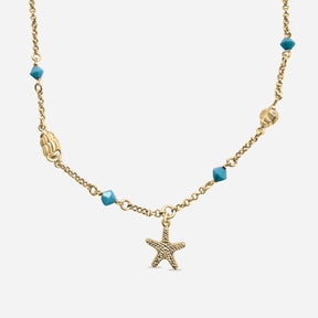 Kette "Meeresfunken" - Gold