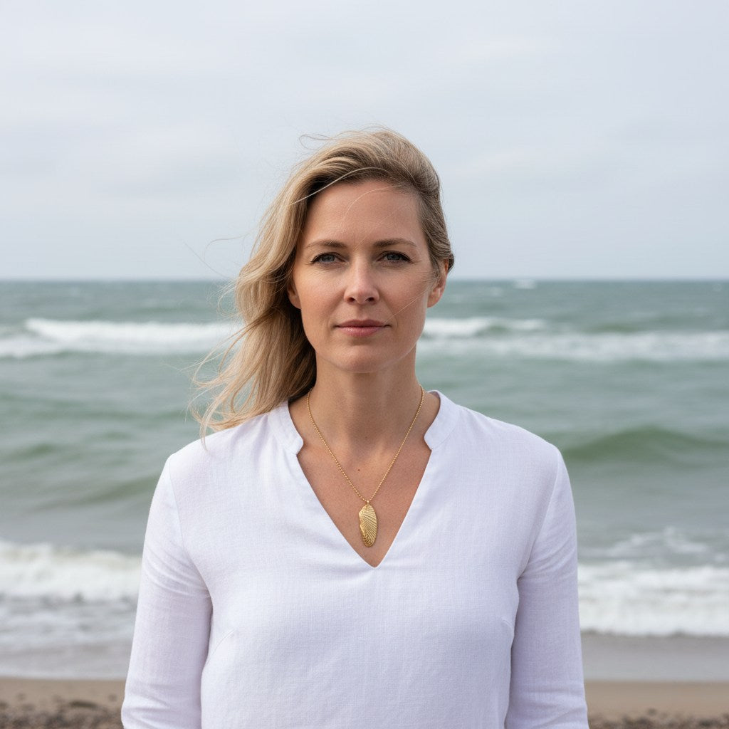 Engelsmuschel - Gold