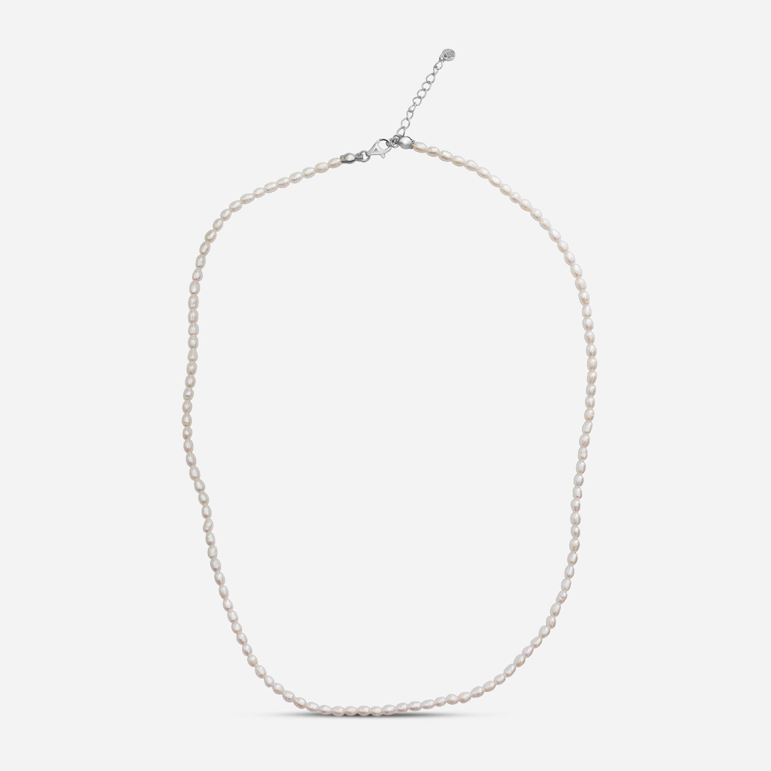 Perlenkette "Marina" - Silber