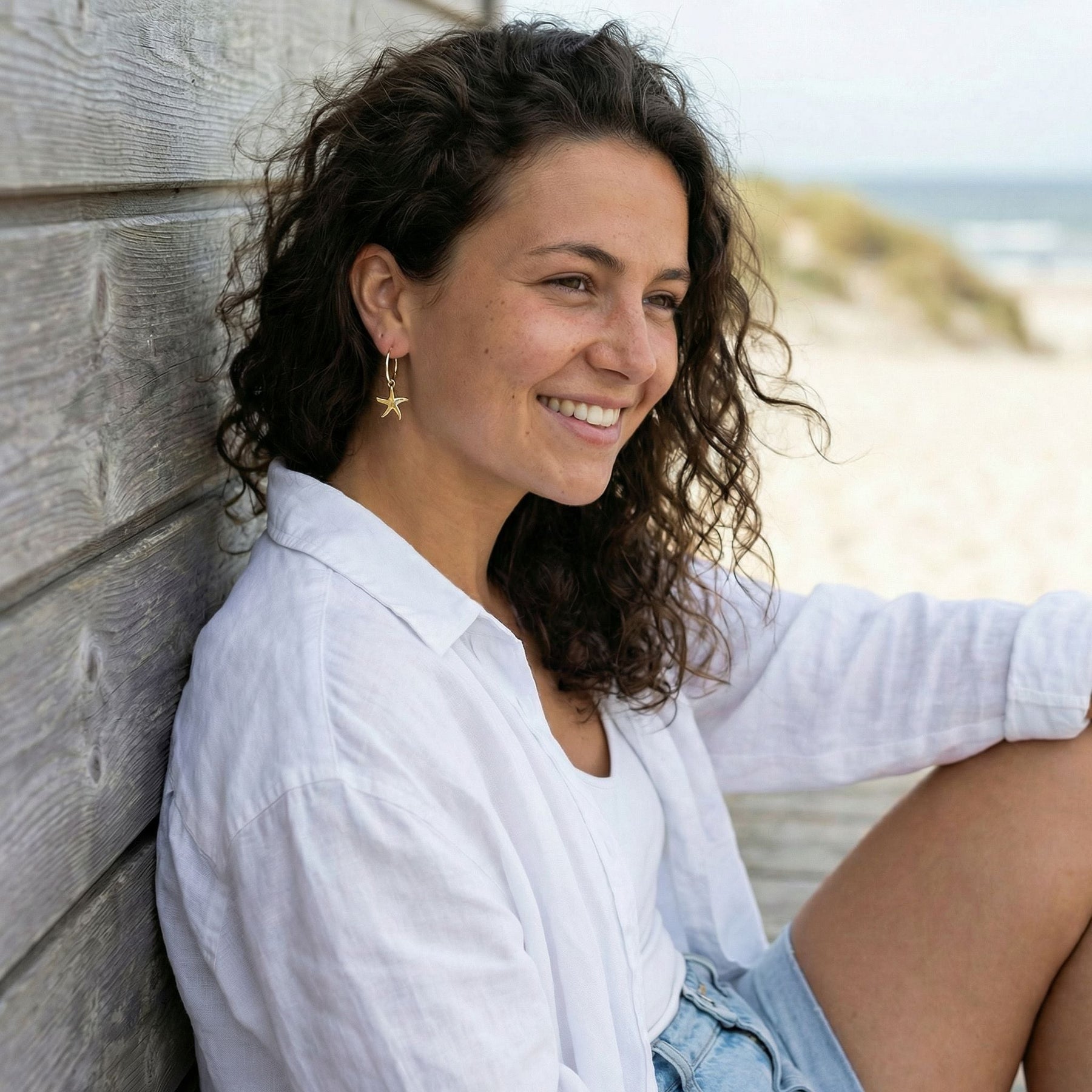 Anhänger Creole Seestern - Gold - Nordlust®