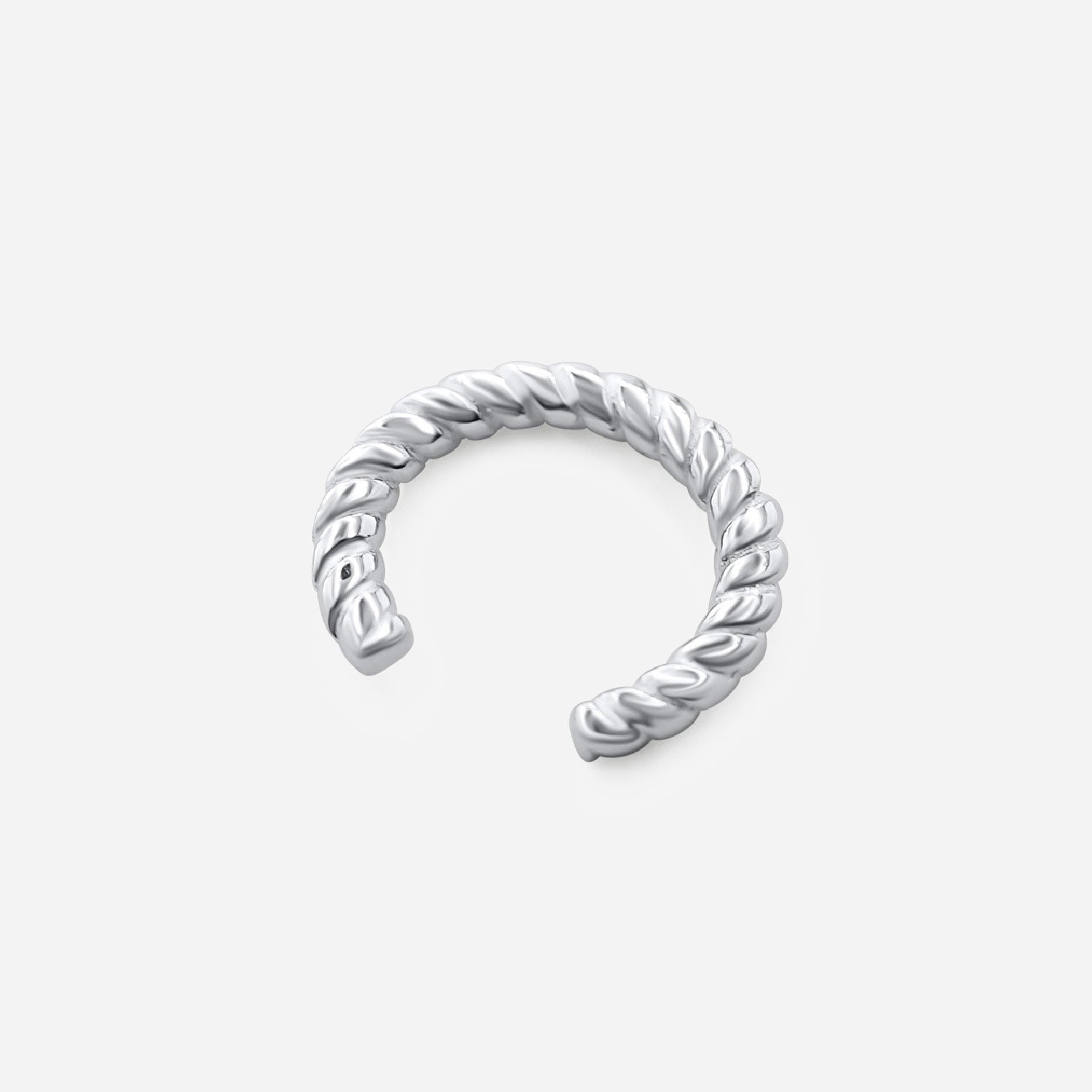 Earcuff Loop - Silber