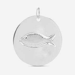 Fisch Rund - Silber - Nordlust®