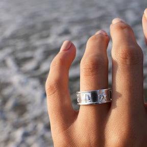 Meer - Ring - Silber - Nordlust®