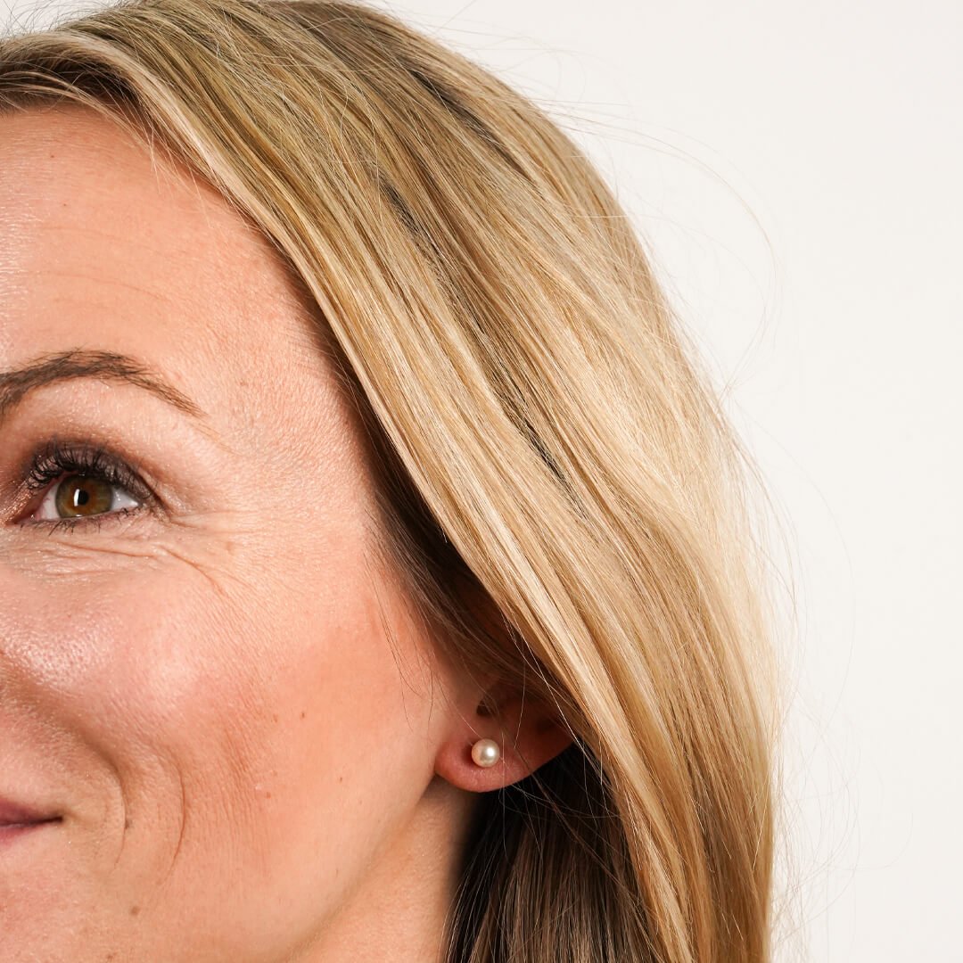 Ohrstecker Perle - Gold - Nordlust®